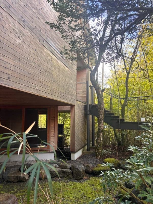 Relaxed Evening — Onsen, Bird Terrace & Tea