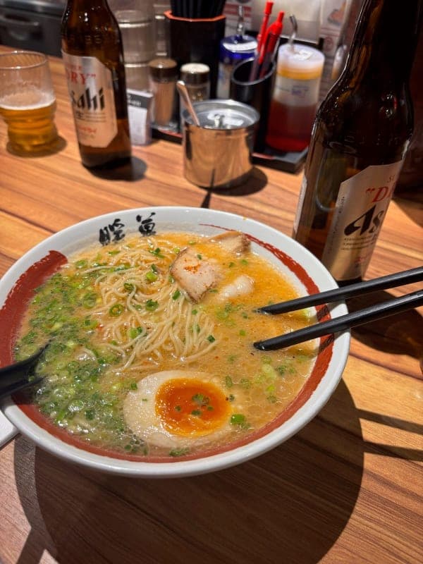 Ramen in Ebisu — First Japanese Meal